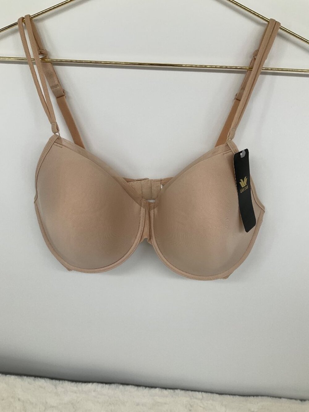 Wacoal size 36D #85307 Inside Edit T-shirt Bra Nude NEW - Picture 2 of 7
